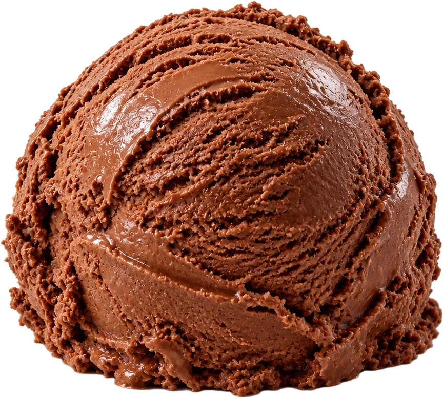 Bocha chocolate FISÚ: bocha de helado de chocolate